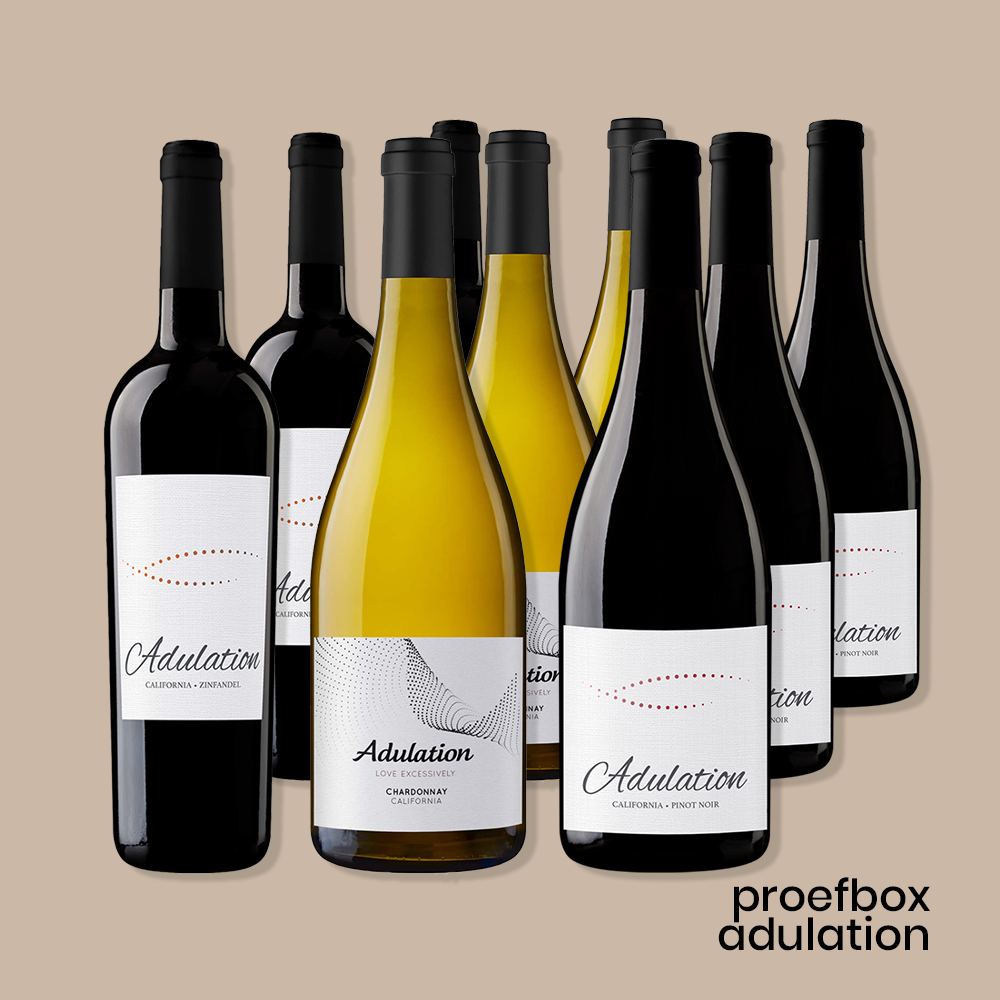 Proefbox Adulation California 9 flessen