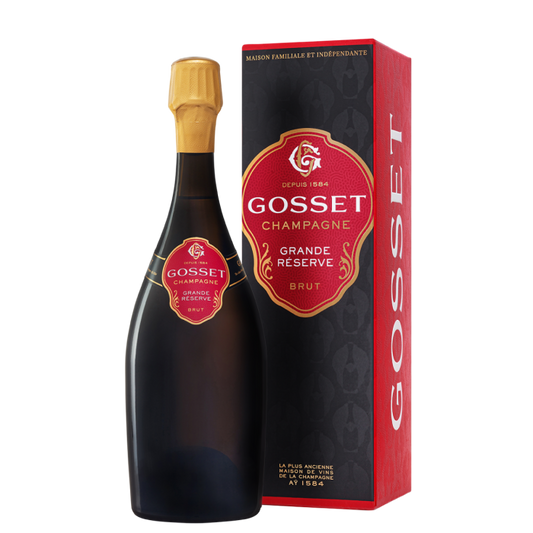 Champagne Gosset - Brut Grande Réserve GIFTBOX - 0.75ltr